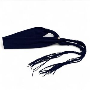 Hollister Y2K Navy Blue Sash Belt